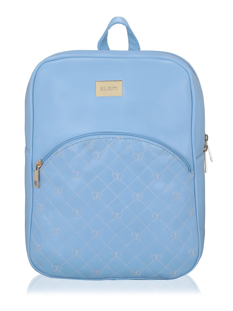 blue backpack for women